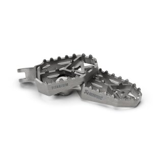 Akrapovic Adventure Footpeg Set (Titan) für Ducati Multistrada V2 / S - BJ. 2025 > 2026 (F-D12T1)