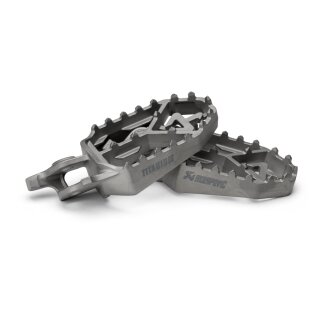 Akrapovic Adventure-Fußrasten-Set (Titan) für Honda CRF1000L Africa Twin Adventure Sports BJ. 2018 > 2019 - F-H11T1