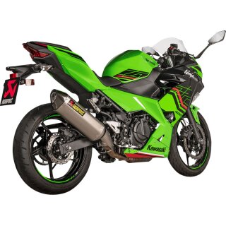 Akrapovic Slip-On Line (Titan) für Kawasaki Z400 - BJ. 2019 > 2024 (S-K4SO7-HRT)