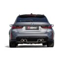 Akrapovic Slip-On Line (Titan) für BMW M3 (G80, G81) mit/ohne OPF/GPF; M4 (G82, G83) mit/ohne OPF/GPF (S-BM/T/40H)