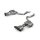Akrapovic Slip-On Line (Titan) für MERCEDES-AMG CLE 53 4MATIC / Cabriolet (C236 / A236) mit/ohne OPF/GPF (S-ME/T/16H)