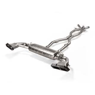 Akrapovic Evolution Line (Titan) für Mercedes-AMG GLE 63 Coupé / GLE 63 S Coupé (C167) BJ. 2024 > 2025 (S-ME/T/8H)