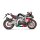Akrapovic Auspuffhalter (Carbon) für Aprilia TUONO V4 - BJ. 2017 > 2026 (P-MBA10R7)