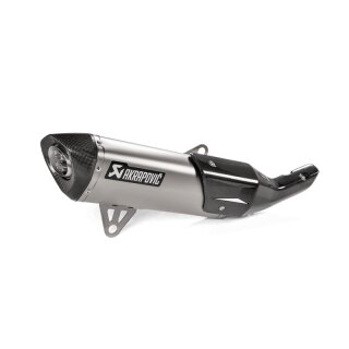 Akrapovic Slip-On Line (Titan) für BMW C 400 GT BJ 2019 > 2020 (S-B4SO2-HRT)