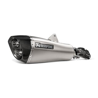 Akrapovic Slip-On Line (Titan) für BMW R 1250 RT BJ 2019 > 2023 (S-B12SO21-HALAGT)