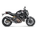 Akrapovic Slip-On Line (Titan) für Ducati Monster 821 BJ 2014 > 2016 (S-D8SO2-HRBL)