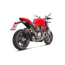 Akrapovic Slip-On Line (Titan) für Ducati Monster 821 BJ 2017 > 2020 (S-D12SO8-RTBL)