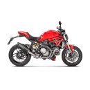 Akrapovic Slip-On Line (Titan) für Ducati Monster 821 BJ 2017 > 2020 (S-D12SO8-RTBL)