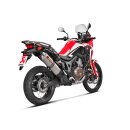 Akrapovic Slip-On Line (Titan) für Honda CRF1000L Africa Twin Adventure Sports - BJ. 2018 > 2019 (S-H10SO22-HWT)