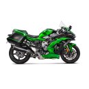 Akrapovic Slip-On Line (Titan) für Kawasaki Ninja H2 SX - BJ. 2018 > 2020 (S-K10SO21-HRAABL)