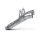 Akrapovic Slip-On Line (Titan) für Kawasaki Z1000SX / Ninja 1000 - BJ. 2010 > 2013 (SM-K10SO1T)