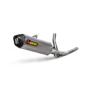 Akrapovic Racing Line (Titan) für Suzuki V-STROM 650 BJ 2017 > 2023 (S-S6R9-WT)