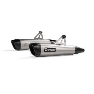 Akrapovic Slip-On Line (Titan) für Triumph Bonneville T100 BJ 2017 > 2020 (S-T12SO4-HCQT)