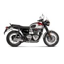 Akrapovic Slip-On Line (Titan) für Triumph Bonneville T100 BJ 2017 > 2020 (S-T12SO4-HCQT)