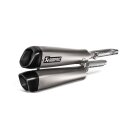 Akrapovic Slip-On Line (Titan) für Triumph Scrambler 1200 - BJ. 2019 > 2020 (S-T12SO3-HCQT)