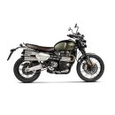 Akrapovic Slip-On Line (Titan) für Triumph Scrambler 1200 - BJ. 2019 > 2020 (S-T12SO3-HCQT)