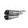 Akrapovic Slip-On Line (Titan) für Triumph Scrambler 1200 - BJ. 2019 > 2020 (S-T12SO3-HCQT)
