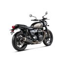 Akrapovic Slip-On Line (Titan) für Triumph Street Twin BJ 2016 > 2020 (S-T9SO2-HCQTBL)