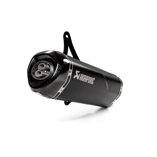Akrapovic Slip-On Line (Edelstahl) für VESPA GTS 125 / Super / Sport / Tech; VESPA GTS 250; VESPA GTS Super 300 / Sei Giorni / Tech; VESPA GTV 250; VESPA GTV 300 (S-VE3SO9-HRSSBL)