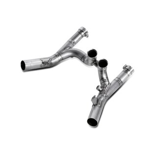 Akrapovic Optional Sammler (Titan) für Yamaha VMAX - BJ. 2009 > 2016 (C-Y17SO1T/1)