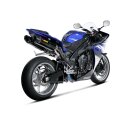 Akrapovic Evolution-Line-Satz (Karbon) für YAMAHA R1 (S-Y10RFT10-ZC/2)