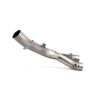 Akrapovic Slip-On Track day Verbindungsrohr/Collector (Titan) für Yamaha R1 BJ 2015 > 2023 (L-Y10SO11T/TD)