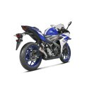 Akrapovic Slip-On Line (Edelstahl) für Yamaha YZF-R25 - BJ. 2014 > 2021 (S-Y2SO11-AHCSS)