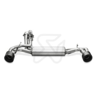 Akrapovic Slip-On Line (Edelstahl) für Abarth 595/595C Pista/Competizione BJ 2012 > 2018 (M-FI/SS/1H/1)