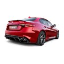 Akrapovic Evolution Line (Titan) für Alfa Romeo Giulia Quadrifoglio BJ 2016 > 2020 (S-AR/TI/1H)