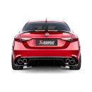 Akrapovic Evolution Line (Titan) für Alfa Romeo Giulia Quadrifoglio BJ 2016 > 2020 (S-AR/TI/1H)