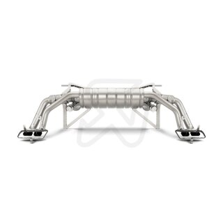 Akrapovic Slip-On Line (Titan) für Audi R8 5.2 FSI Coupé/Spyder BJ 2016 > 2018 (S-AUR8SO3-T)