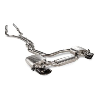 Akrapovic Verbindungsrohr Set (Edelstahl) für Audi RS 7 Sportback (C8) BJ 2020 > 2023 (L-AU/SS/6)