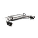 Akrapovic Slip-On Line (Titan) für BMW 340i (F30, F31) - OPF/GPF BJ 2018 > 2019 (S-BM/T/6H)