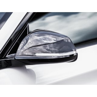 Akrapovic Carbon Fiber Mirror Cap Set - Glänzend für BMW M240i (F22, F23) - OPF/GPF BJ 2018 > 2021 (WM-BM/CA/1/G)