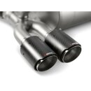 Akrapovic Endrohr-Set (Carbon) für BMW M3 (F80); M4 (F82, F83) (TP-CT/26)