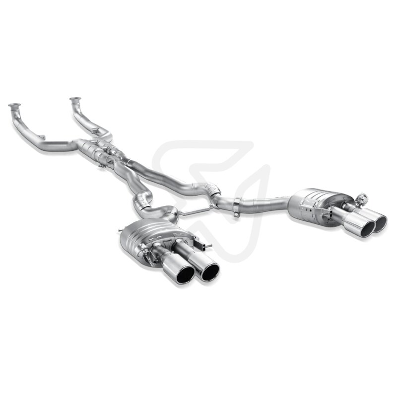 Akrapovic Evolution Line Titan fur BMW M6 Gran Coupe F06 BJ 2013