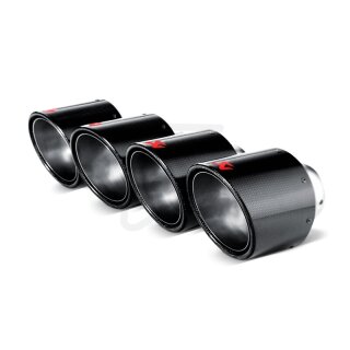 Akrapovic Endrohr Set (Carbon, 115 mm) für CHEVROLET Corvette ZO6/ZR1 (C6) (TP-CT/1)