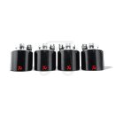 Akrapovic Endrohr Set (Carbon, 125 mm) für CHEVROLET / NISSAN Corvette ZO6/ZR1 (C6); GT-R (TP-NIR35C)