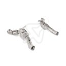 Akrapovic Verbindungsrohr-Set ohne Kat (Edelstahl) für FERRARI 488 GTB/488 Spider (L-FE/SS/2)