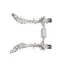 Akrapovic Verbindungsrohr-Set ohne Kat (Edelstahl) für FERRARI 488 GTB/488 Spider (L-FE/SS/2)