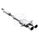 Akrapovic Evolution Line (Edelstahl) Cooper S für MINI Cooper S (R56) / Cooper S Cabrio (R57); Cooper S Coupé (R58); Cooper S Roadster (R59); JCW (R56) / JCW Cabrio (R57); JCW Coupé (R58) (ME-MIN/TI/1H)