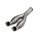 Akrapovic Verbindungsrohr (Edelstahl) für Nachrüst Turbolader für Nissan GT-R BJ 2008 > 2024 (L-NI/SS/4)