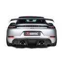 Akrapovic Endrohr-Set (Titan) - Black für Porsche 718 Cayman GT4 / Spyder BJ 2020 > 2023 (TP-T/S/28)