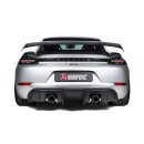 Akrapovic Endrohr-Set (Titan) - Black für Porsche 718 Cayman GT4 / Spyder - OPF/GPF BJ 2020 > 2023 (TP-T/S/28)