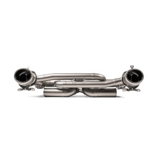 Akrapovic Slip-On Race Line (Titan) für Porsche 911 Carrera /S/4/4S/GTS/Cabriolet/Targa/Dakar (992) BJ 2019 > 2024 (S-PO/TI/14)
