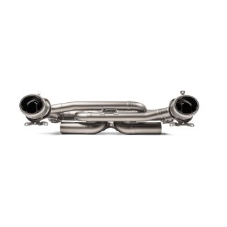 Akrapovic Slip-On Race Line (Titan) für Porsche 911 Carrera /S/4/4S/GTS/Cabriolet (992) BJ 2019 > 2023 (S-PO/TI/14)