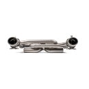 Akrapovic Slip-On Race Line (Titan) für Porsche 911 Carrera /S/4/4S/GTS/Cabriolet (992) BJ 2019 > 2023 (S-PO/TI/14)