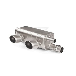 Akrapovic Slip-On Line (Titan) - für Serienauspuff ohne Sportausführung für Porsche 911 Carrera / Cabriolet / Targa /S/4/4S/GTS (991.2) BJ 2016 > 2019 (S-PO/TI/5H)