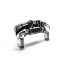 Akrapovic Verbindungsrohr Set mit Kat (Edelstahl) für Porsche 911 Carrera / Cabriolet / Targa /S/4/4S/GTS (991.2) BJ 2016 > 2019 (L-PO/SS/1H)