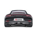Akrapovic Slip-On Line (Titan) - für OE non sport exhaust für Porsche 911 Carrera Cabriolet /S/4/4S/GTS (991.2) BJ 2016 > 2019 (S-PO/TI/5H)